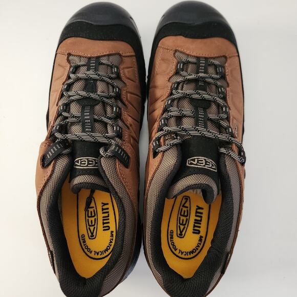 KEEN Men's Targhee 4 Low Height Durable Waterproof Hiking Shoes, US 12 - Picture 6 of 10